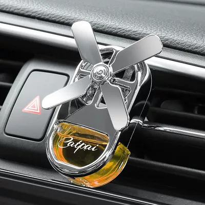 Car Air Freshener for Air Conditioning Vent Fan, Car Perfume Ornament, Interior Decoration Items, Long-Lasting Light Fragrance (Perfplant seat) - gulong