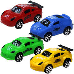 Children's toy car racing small car model backspin car boy baby cartoon toy car set small gift