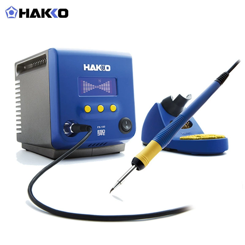 Baiguang Hakko антистатическая электро-пайка платформа FX100 высокопрочная электрическая паяльная станция 2-в-1 комплект