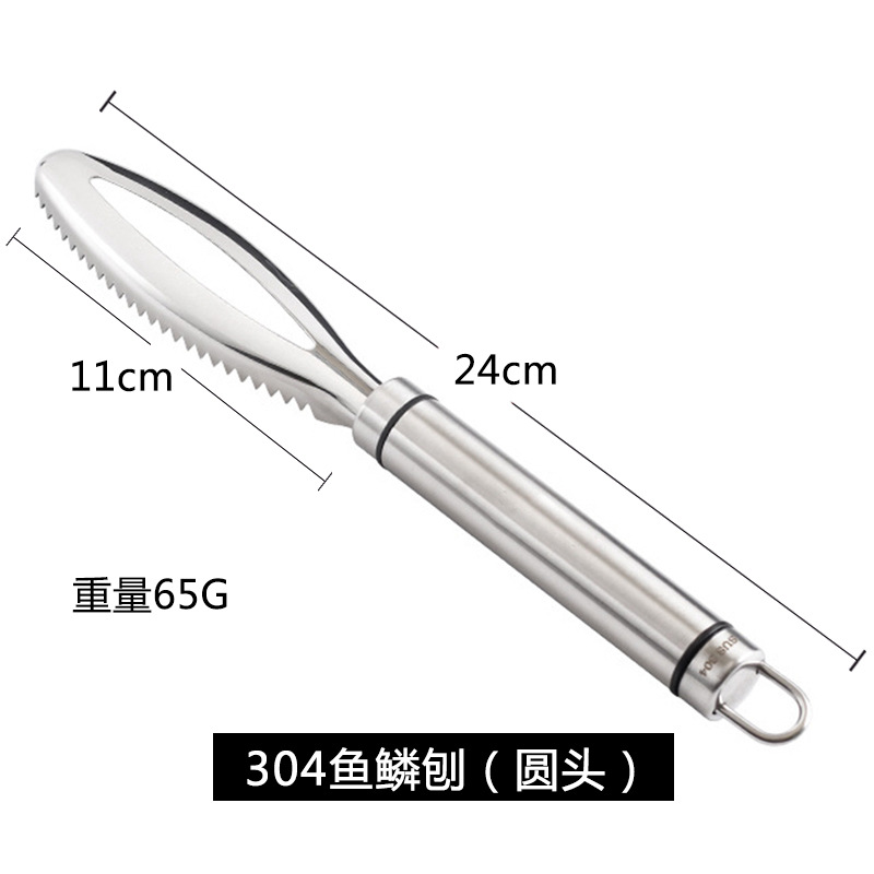 304 물고기 비늘 제거제(둥근 머리)