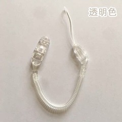 Multi-color pacifier chain, anti-drop spring chain, teether chain, baby pacifier chain