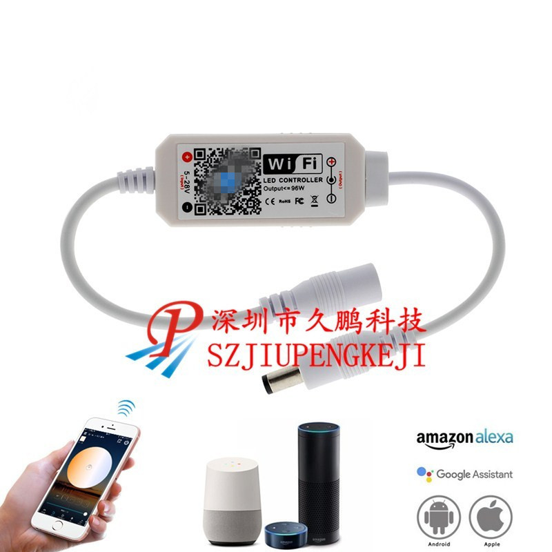 wifi monochrome controller LED monochrome light with dimmer controller Alexa intelligent voice controller in stock