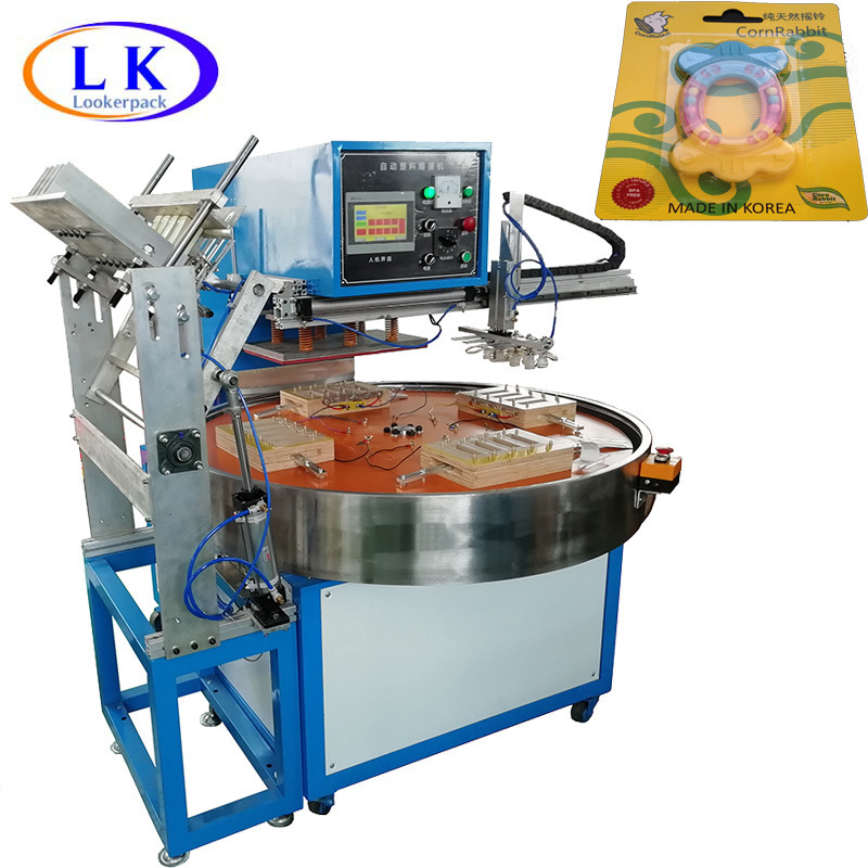 Children's teether children's nipple children's toy automatic paper card hot pressing sealing machine PVC bubble shell heat sealing machine Children's teether children's nipple children's toy automatic paper card hot pressing sealing machine PVC bubble shell heat sealing machine