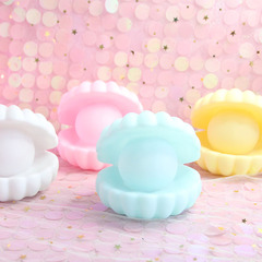 Instagram-style creative decorative glowing gift, shell night light, cartoon creative painted toy LED night light