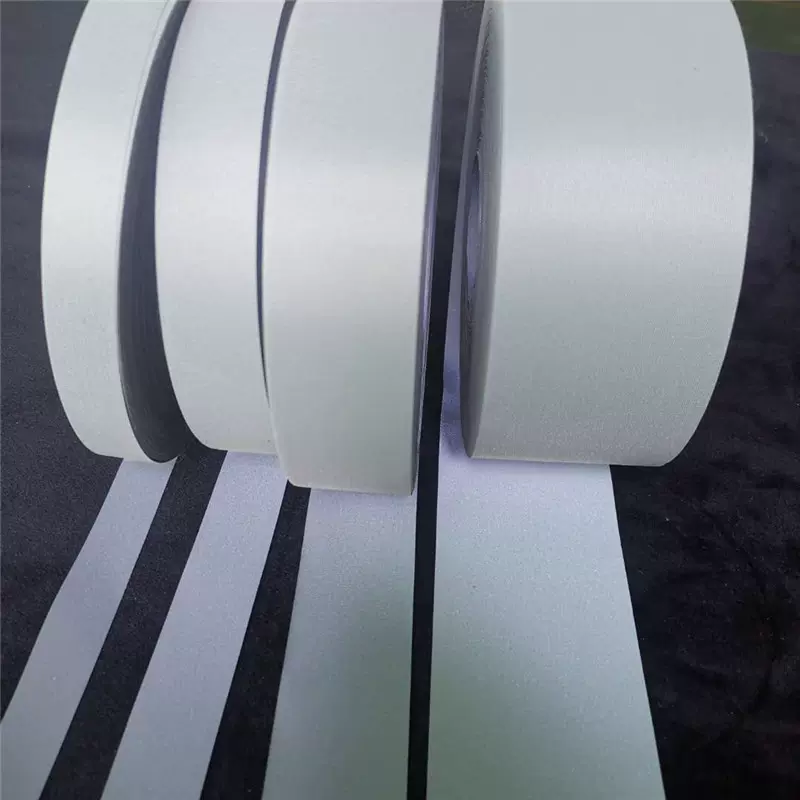 车缝反光条 5CM高亮反光布料 工作服耐水洗耐磨2cm灰色反光包边条