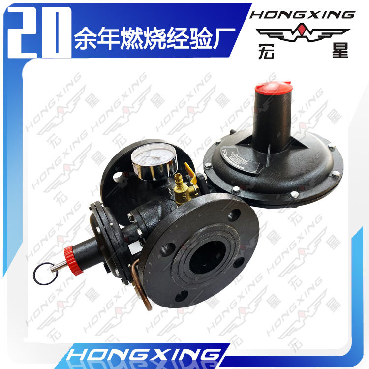 天然气调压阀 减压阀 燃气调压器 液化气稳压阀 燃烧机锅炉调压箱