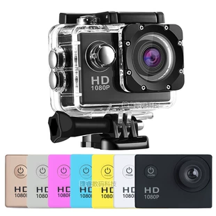 Action Camera Waterproof Multi-function — 480P (Interpolated 1080P), 30 m Housing, Wi‑Fi