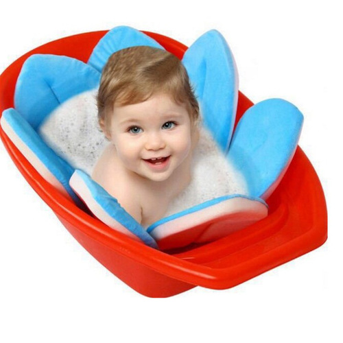 Cute Cartoon Sunflower Flower Mat Baby Bath Bath Pocket Cushion Bath Baby Safety Petal Pad Bath Mat