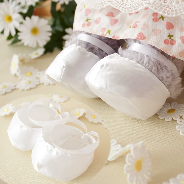 White ballet shoes