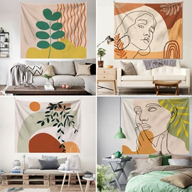 挂毯/壁毯;三件套;布艺窗帘