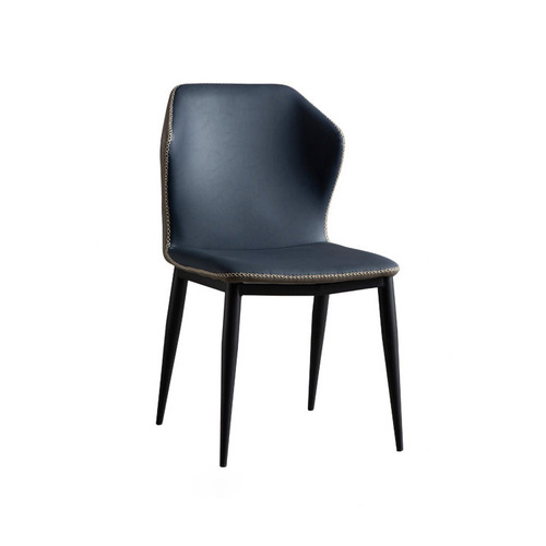 Nordic dining chair for home, Instagram influencer style back chair, lightweight luxury, minimalist modern leisure chair, wrought iron butterfly leather chair