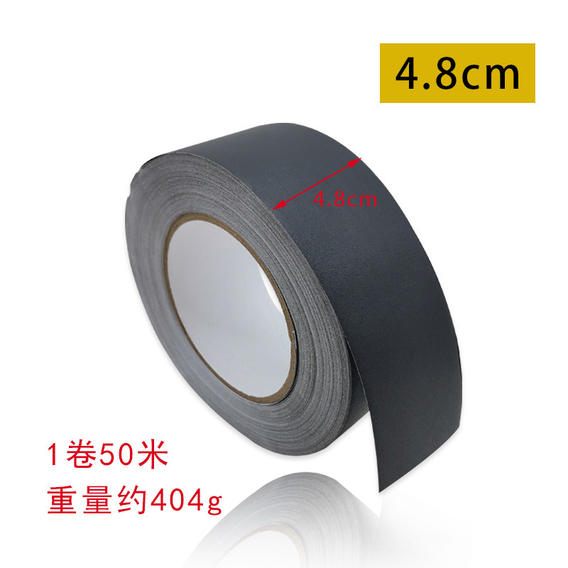 50 m esmerilado de PVC Boeing Película autoadhesiva Cinta Negra marco de fotos Marco de imagen decoración del tablero impermeable 6cm4 tamaños