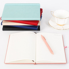 Creative Student Business Leather-Faced Fashion Handnote Diary Notebook Journal Strap Fake Leather A5 Notebook Wholesale