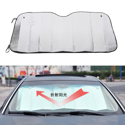 汽车用遮阳挡140前挡风玻璃罩 防晒隔热帘铝箔挡遮光板车窗太阳挡
