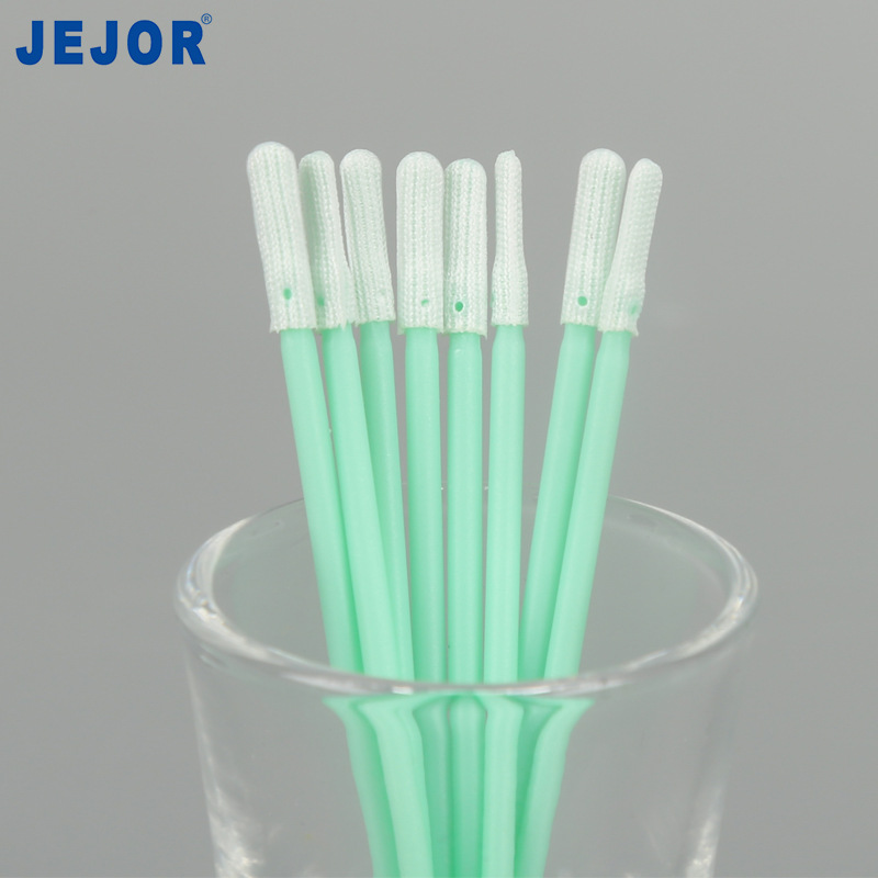 Dust-free cleanroom cotton swab cloth head round tip protection gap dust removal cleaning anti-static rod擦拭棒 spot现货 circuit board