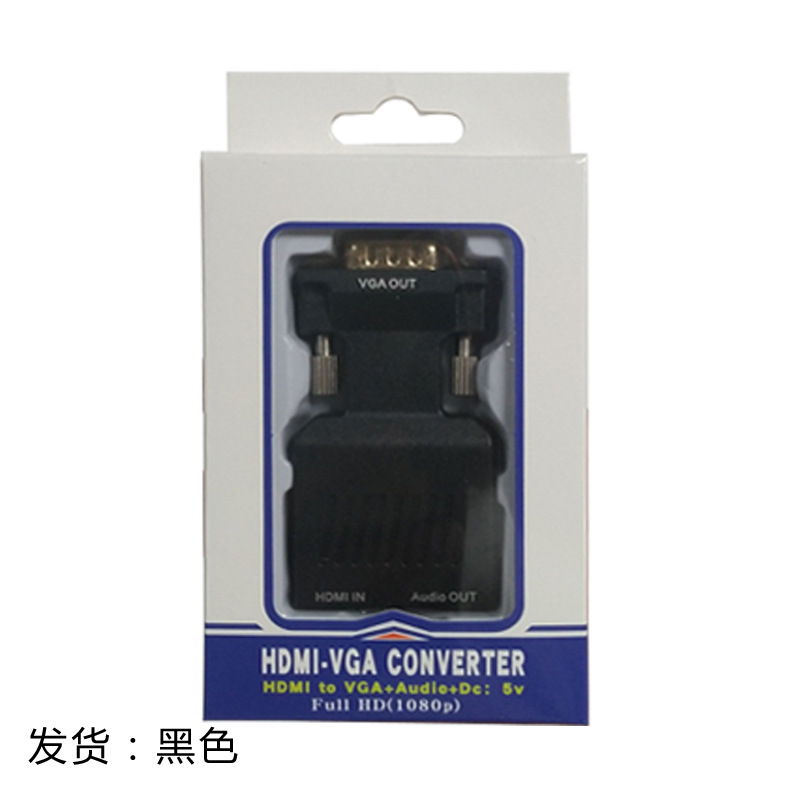 HDMI hembra a macho VGA transferencia HD cable adaptador ordenador decodificador convertidor mismo monitor de pantalla TV