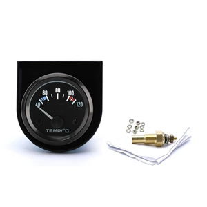 Yeni 52mm Universal Avtomobil Multifunksional Panel Yağ Temperaturu, Su Temperaturu, Gərginlik, Yağ Təzyiqi Sensoru ilə