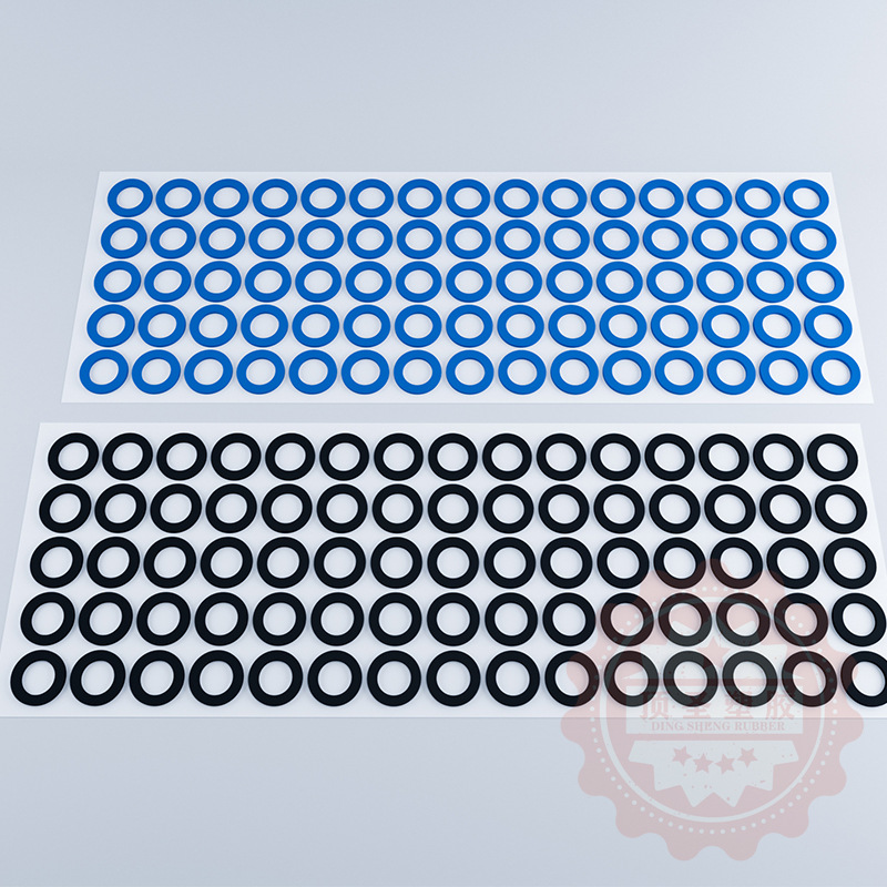 黑色防滑圆形EVA泡棉脚垫自粘泡棉硅胶EVA胶垫防震密封EVA垫片