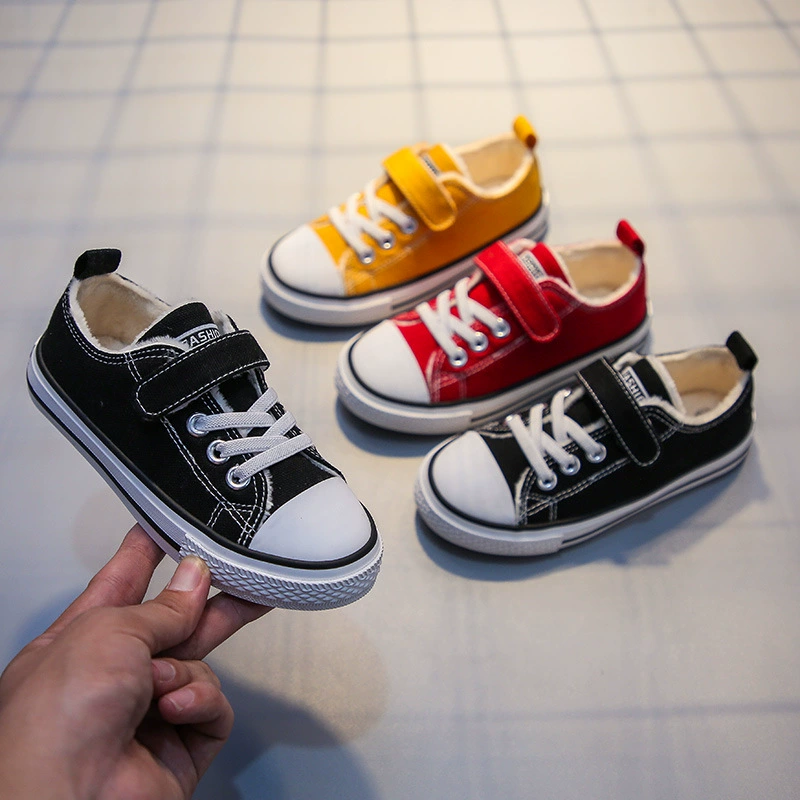 Детские хлопковые туфли, туфли для девочек, хлопковые туфли для мальчиков, меховые туфли, зимние теплые туфли на флисовой подкладке, зимняя обувь 2024, модели осени и зимы