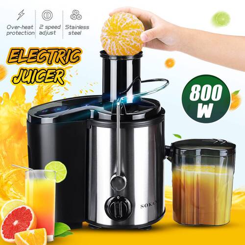Cross-border SOKANY4000 household large-caliber multi-function juicer juice residue separation automatic juice machine Juicer