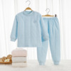 Children's jacket, quilted demi-season set, keep warm cotton pijama, increased thickness