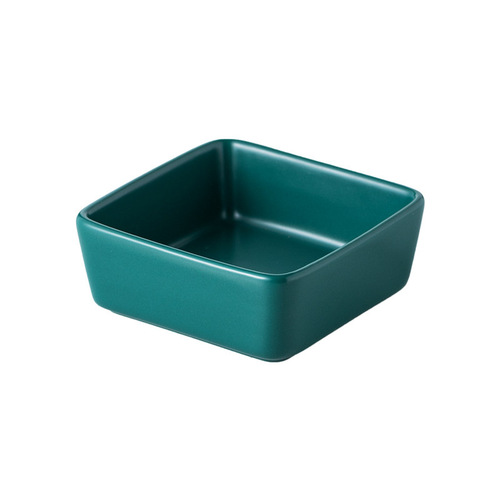 Cross-border new hamster bowl ceramic kitten golden bear Shih Tzu bear snack bowl anti-bite and anti-knock mini plate