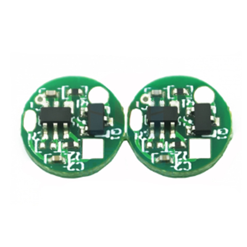 DC5V触摸感应开关USB供电10mm微型直流拇指灯镜LED镜前灯触摸开关