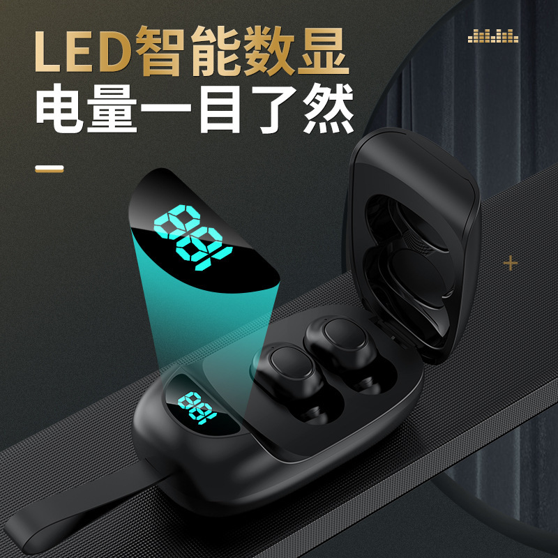 Nuevo auricular Bluetooth tws5.0 binaural estéreo llamada auriculares inalámbricos subwoofer