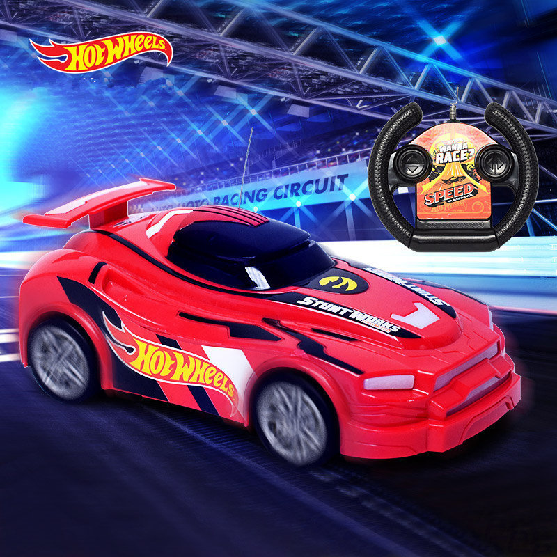 Wind Fire Wheel four-way wireless remote control car small sports car car drift off-road baby toy racing car