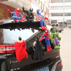 Car exterior accessories roof toy decoration Spider-Man car mascot motorcycle car rear appearance decoration