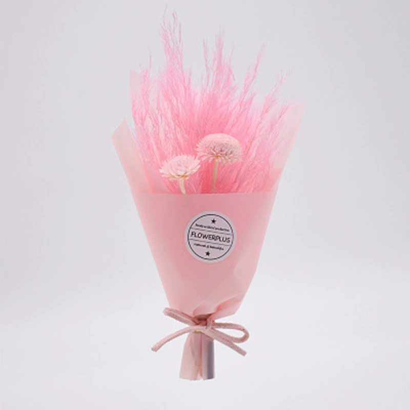 Мини- bouquet засушенных цветов (Манфанг Тин) в подарочной коробке из ПВХ, 85×45×145 мм, дом и подарок