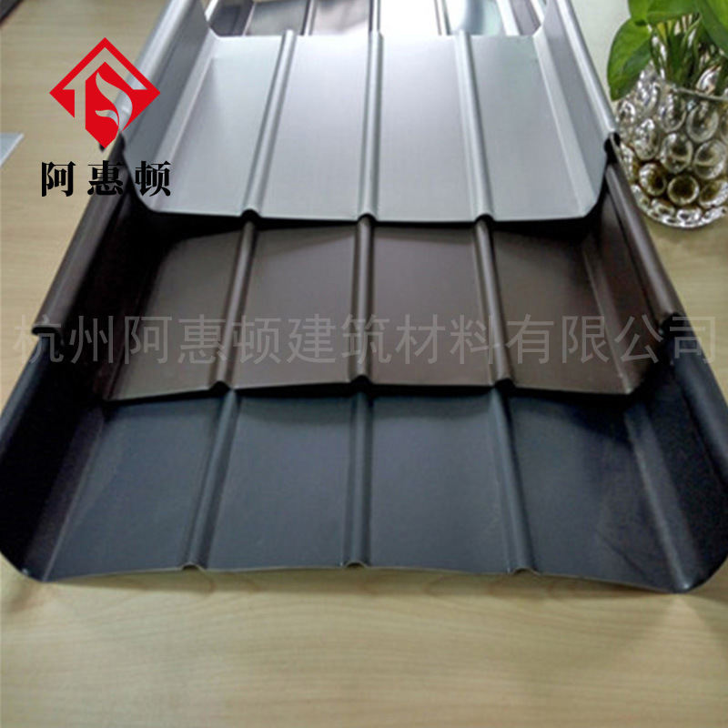 火车站屋面 65-430铝镁锰直立锁边金属屋面系统