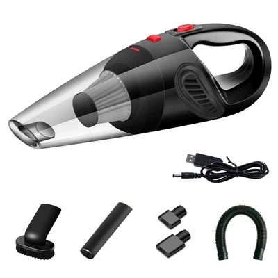 Chejia Dual-Purpose Vacuum Cleaner Rechargeable Wireless Vacuum Cleaner Wet and Dry Vacuum Cleaner High-Power USB Vacuum Cleaner