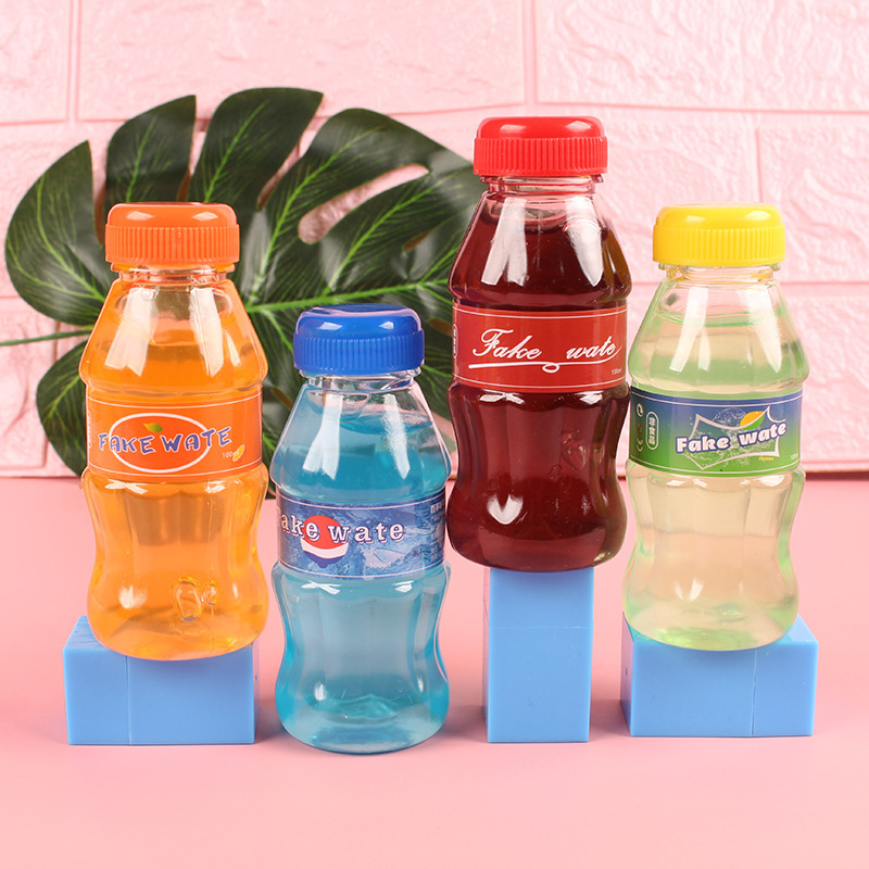 New Fruit Flavor Coke Bucket Slime Fake Water Non-stick Sparkling Glue Slug Mud Children's Toy New Fruit Flavor Coke Bucket Slime Fake Water Non-stick Sparkling Glue Slug Mud Children's Toy