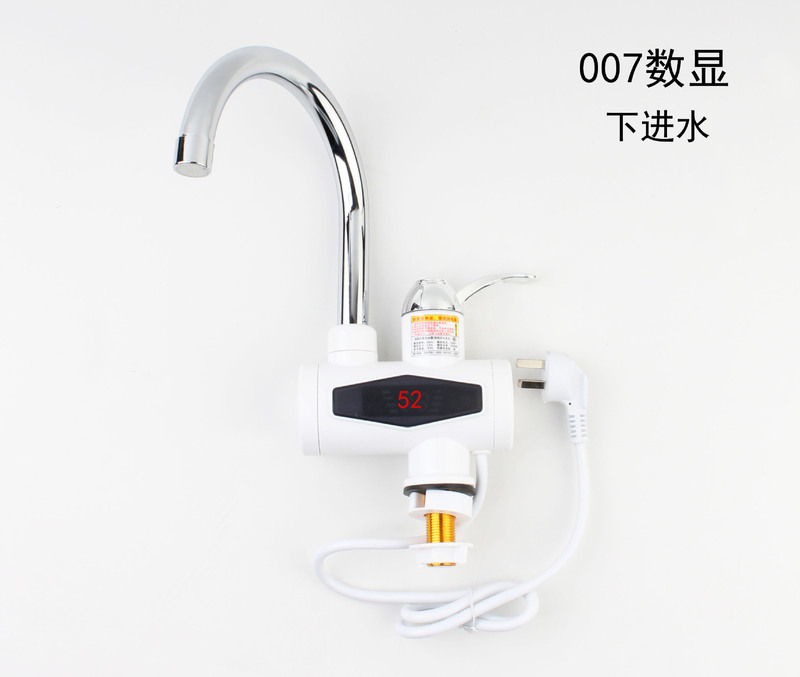 浴室速熱蛇口電気蛇口は熱式三秒加熱キッチン蛇口冷熱両用タイプです。|undefined