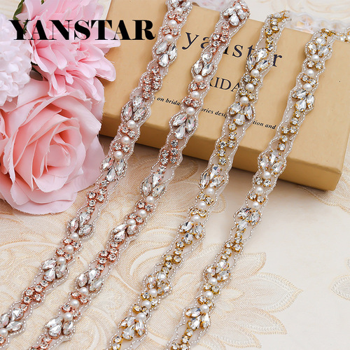 883 European and American Bridal Accessories: High-End Luxury Women's Waist Chain with Diamond-Inlaid, Minimalist Pearl & Rhinestone Embellished Waist Belt