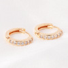 Classic small earrings, simple and elegant design