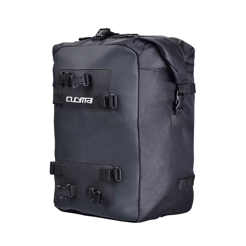 Cucyma High-Quality Multifunctional Waterproof Motorcycle Rear Seat Bag Side Bag Rear Bag Rider Backpack Medium Size for Riding