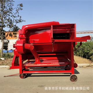 2025新款粮食脱粒机 家用小型打谷机 电动稻麦打粒机