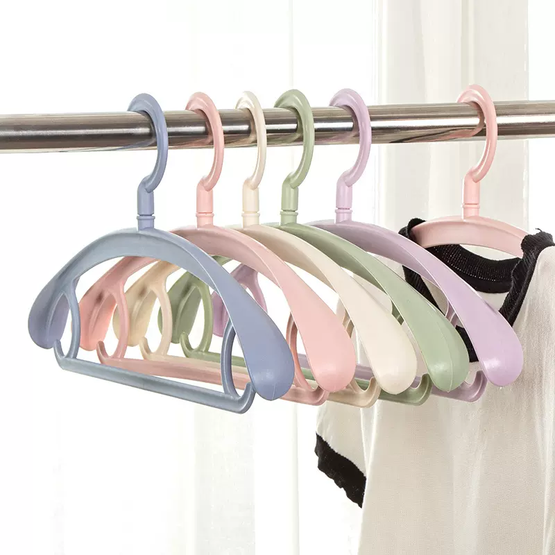 家用成人宽肩衣架防滑晾无痕收纳衣服撑干湿两用学生宿舍衣服架