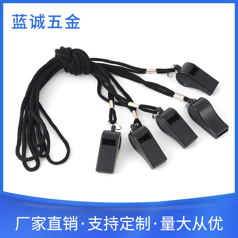Plastic Whistle, Children's Toy Plastic Whistle, Sports Referee Training Whistle with Lanyard, Portable Design