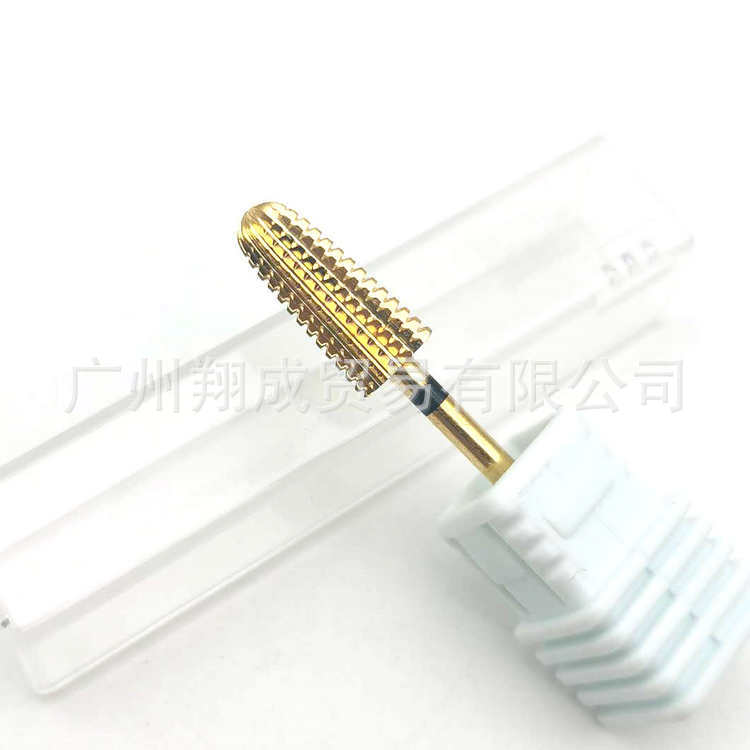 Nueva manicura cinco en uno cabeza de molienda de acero de tungsteno rápido removedor de esmalte de uñas Gel exfoliante mano izquierda y derecha Universal 5 y 1