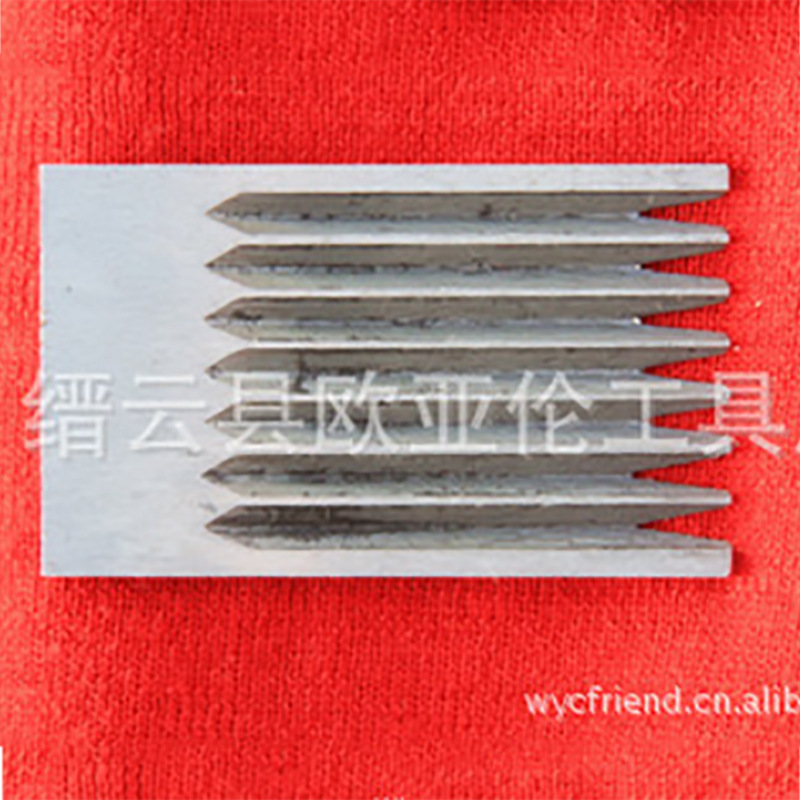 欧亚伦OYLA-20现货轮胎橡胶修剪刀片 厂家直供 75X75X2X15T割毛刀