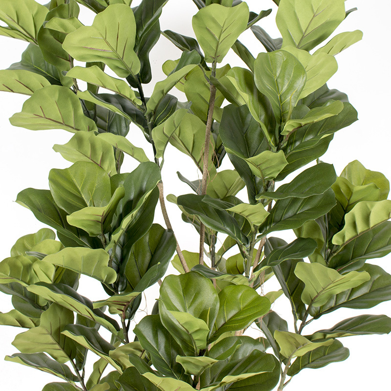 Simulación Qin Ye Rong planta en maceta tela de alta imitación Ye Qin Ye Rong bonsái decoración del hogar adornos spot ventas directas de fábrica