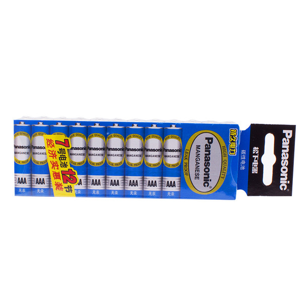 Wholesale Panasonic carbon AA dry battery 12-cell R03PNU/12SC…