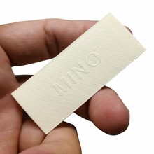 立体织唛定制高档服装主唛订做厂家少量起做品牌LOGO凸起布标设计