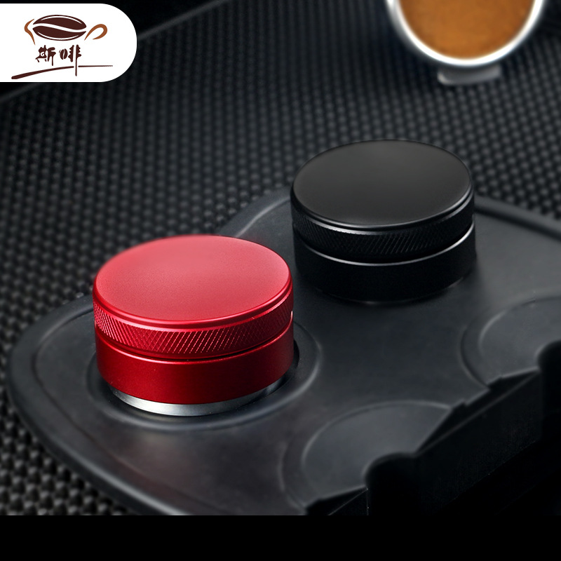 Macaron polvo de tela de tres hojas Prensa de café en polvo Prensa martillo presión de altura ajustable llenado de polvo cuantitativo Prensa 51/58MM