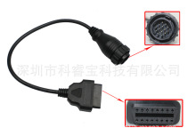 BENZ SPRINTER 14PIN to 16PIN OBD2 cableY14BӾ