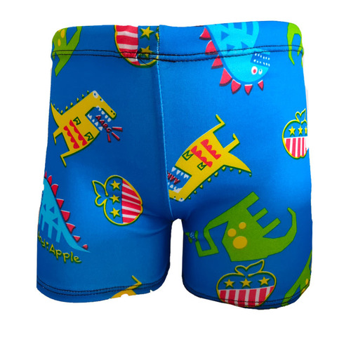 Children's swim trunks, boys' swimming suit, cartoon flat-speed dry swimwear for toddlers, babies' swimwear, middle-aged children boys, Korean hot spring