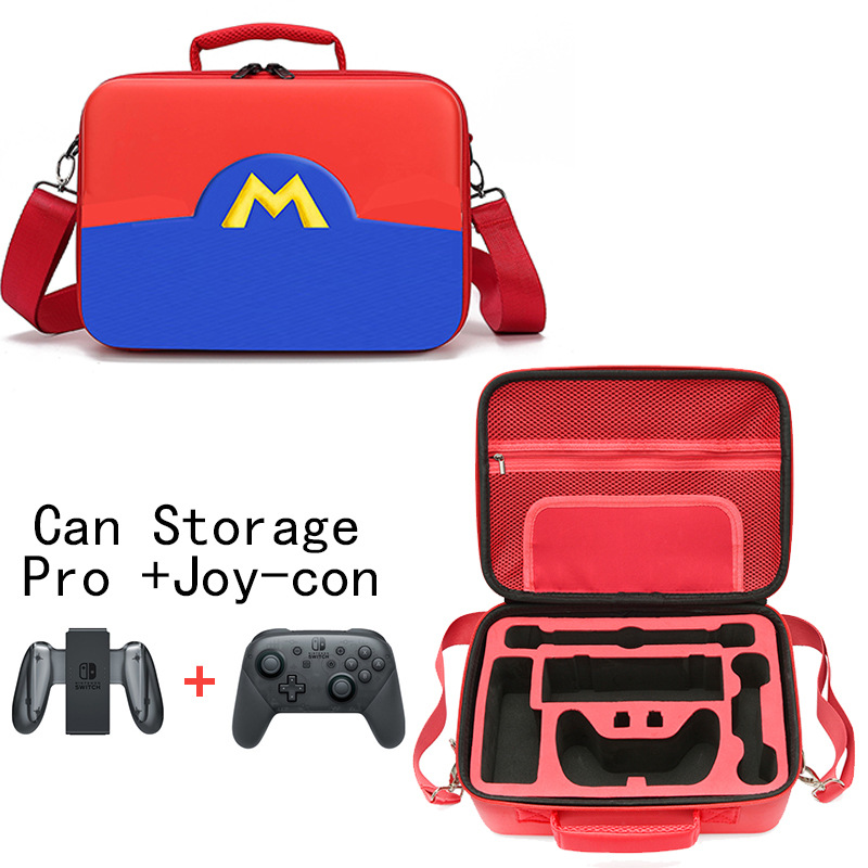 Mario madre e hijo bolsa Nintendo Switch madre e hijo bolsa de almacenamiento bolsa dura bolsa protectora caja de almacenamiento de interruptor